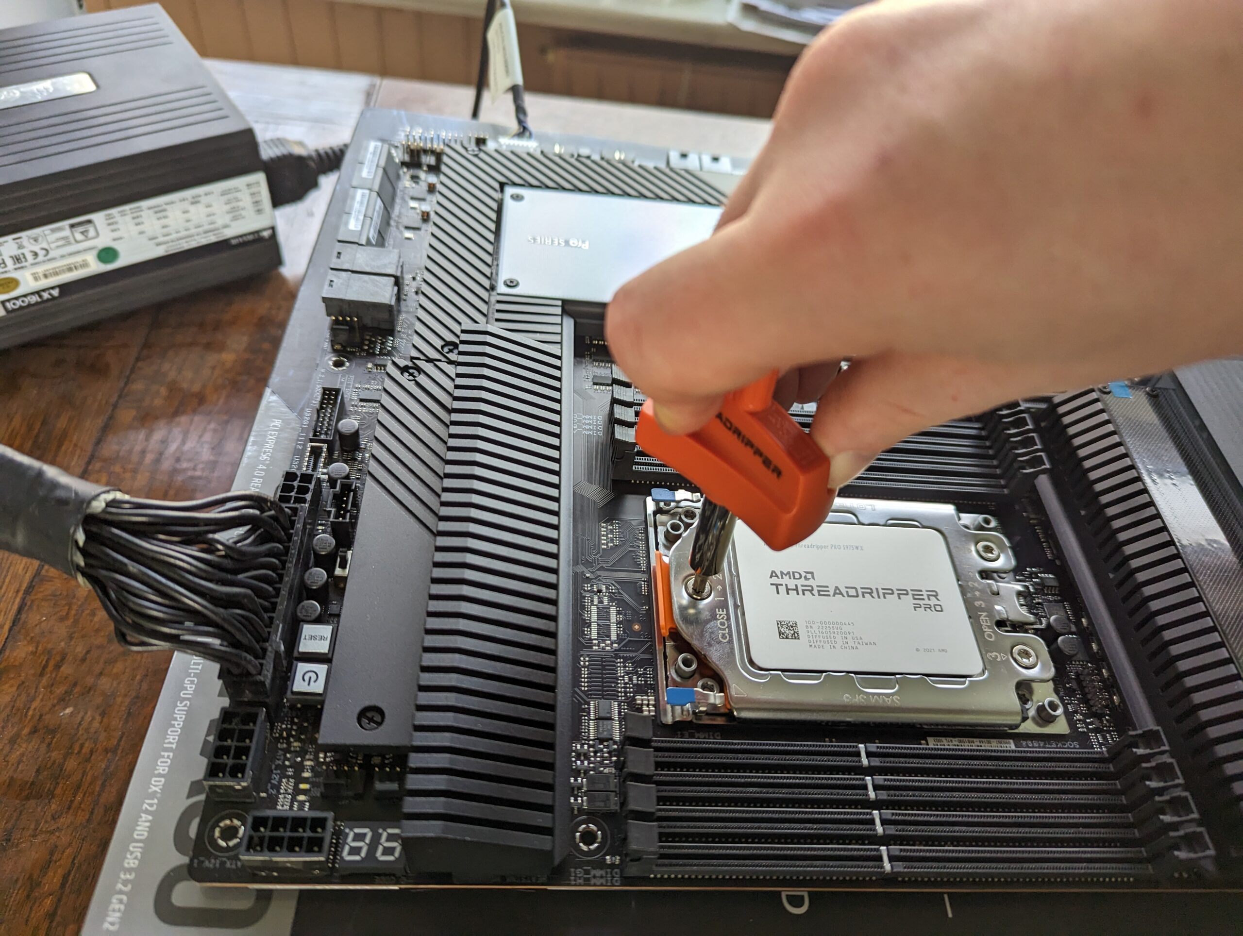 Tightening the CPU