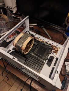 Motherboard installation