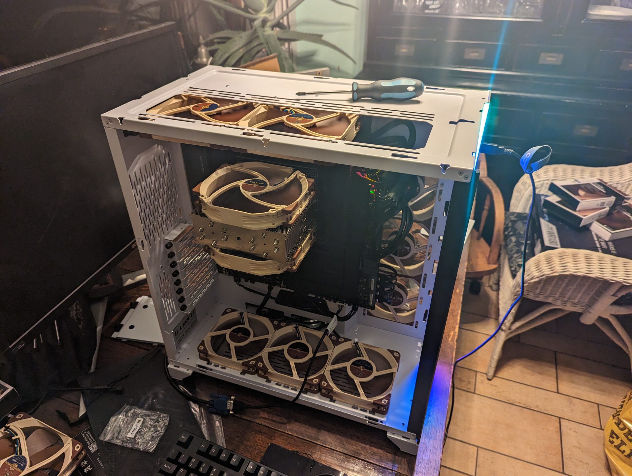 Bottom intake installation