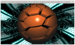 Tessmark 6950XT - 832 FPS